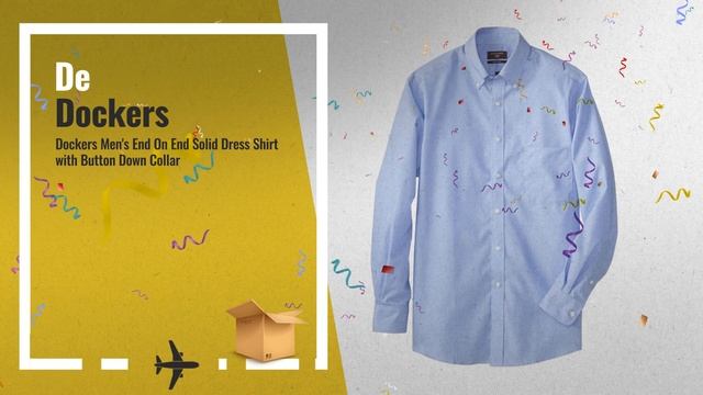 10 Mejores Dockers 2018: Dockers Men's Red and Navy Check Fitted Dress Shirt смотреть онлайн