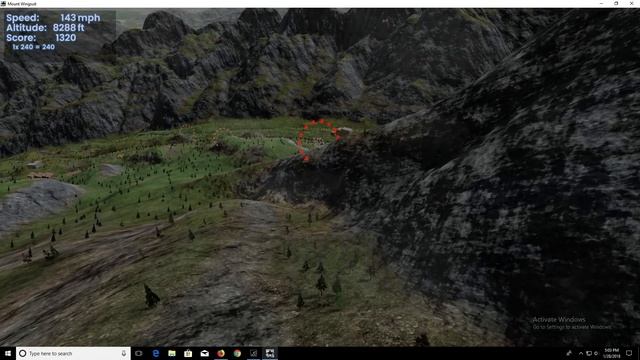 Mount Wingsuit gameplay смотреть онлайн