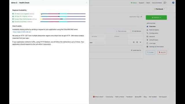 Cloud 66 Feature Highlights: Application Health Checks смотреть онлайн