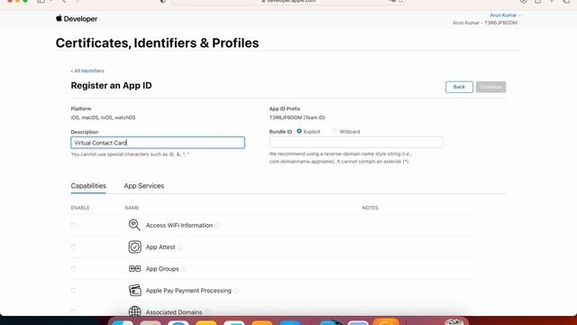 Bundle ID IOS - How To Create Bundle ID
