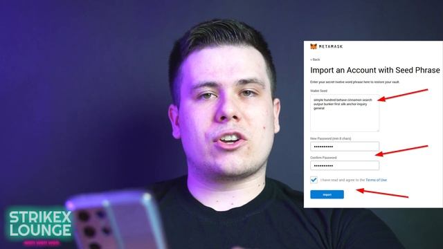 How To Make a MetaMask Wallet Using A Trust Wallet Seed Phrase Guide смотреть онлайн