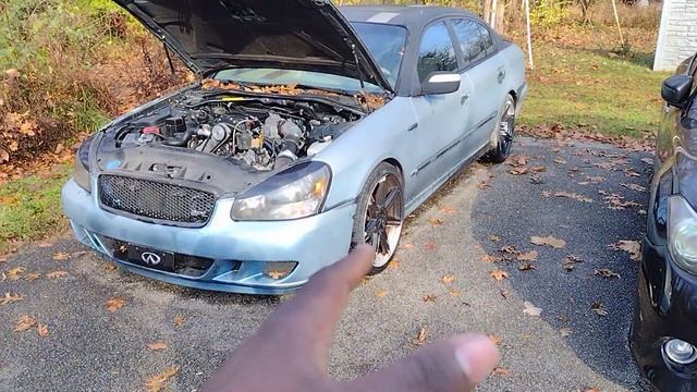 SOLD: Supercharged Infiniti Q45. 2003 Premium Model. смотреть онлайн