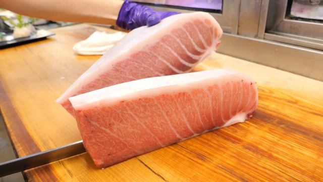 종이 썰듯 썰어버리는 전설의 칼잡이 달인 몰아보기 / 참치, 킹크랩, 장어, 광어 / Asian Market Fish Cutting Master ! смотреть онлайн