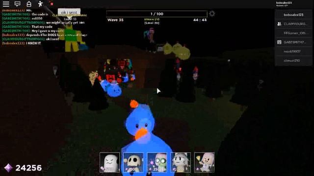 Roblox Tower Heroes 1 Health Boss Clutch On Frantic Forest смотреть онлайн