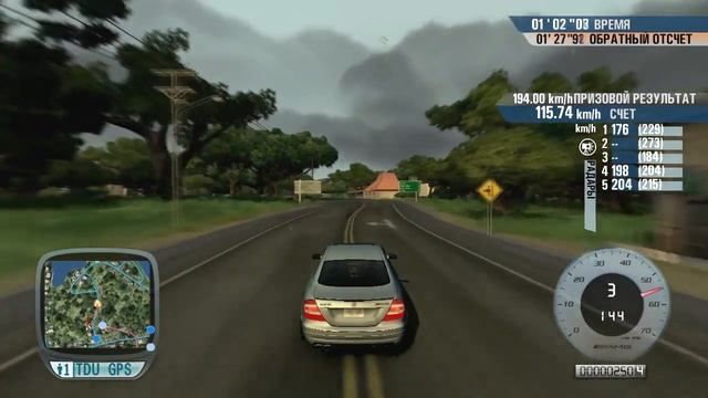 TDU - Mercedes-Benz CLK 55 AMG, D3 - Жажда скорости смотреть онлайн