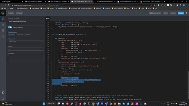 Bricks Builder Custom Loop Query with Parameters смотреть онлайн