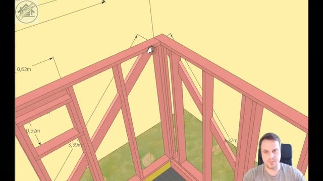 # 3 Стены каркасного дома. Устройство и монтаж! смотреть онлайн