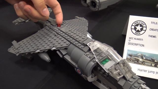 LEGO Harrier Jump Jet Airplane | World War Brick 2017 смотреть онлайн