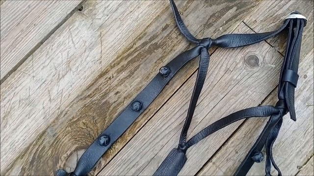 Казачья уздечка для коня с украшениями из узелков смотреть онлайн