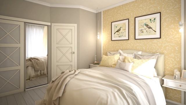 Дизайн-проект таунхауса в стиле прованс 94 м² смотреть онлайн