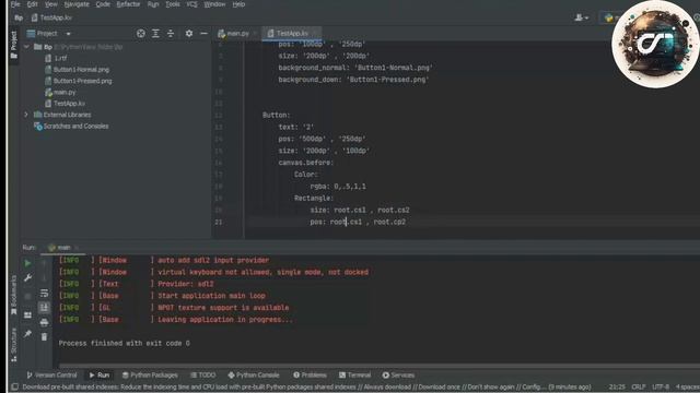 Create satisfying button press animation in kivy | kivy python tutorial | Kivy App Development смотреть онлайн
