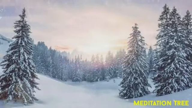 Relaxing Snow Meditation Music | Strong Sleep Pion Music
