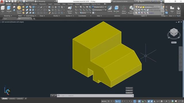 AutoCAD 3d Tutorials for Beginners in Hindi / Urdu-21 смотреть онлайн