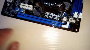 Обзор материнской платы ASRock H61M-VG3