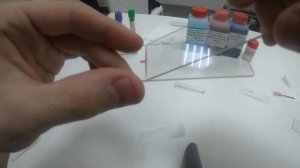 изготовление мазка крови