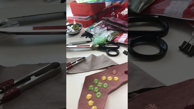 Изготовление и вышивка кокошника. Владимирская гладь. #кокошник #вышивка #шьюсама