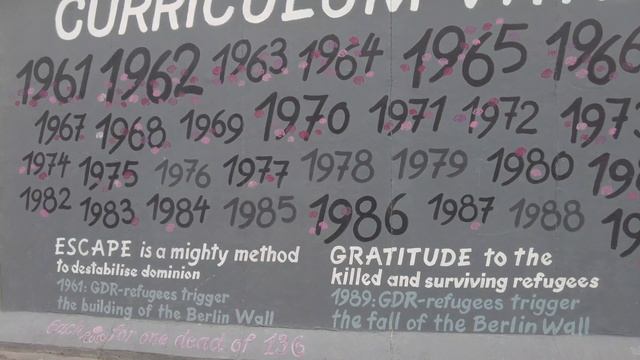 Лучшее время для посещения берлинской стены. East Side Gallery. смотреть онлайн