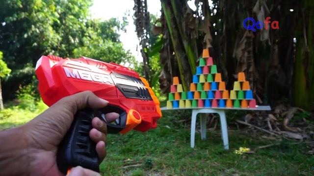 Collecting 7 Sniper Gun DESERT EAGLE GEL BLASTER AK47 Gun M16 Sniper Gun Ball Blaster Gun Nerf MEGA смотреть онлайн