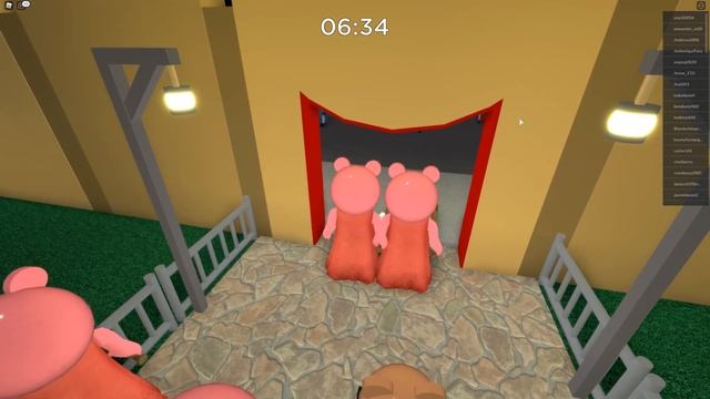 Piggy but it's 100 Players (Roblox Piggy Game) смотреть онлайн