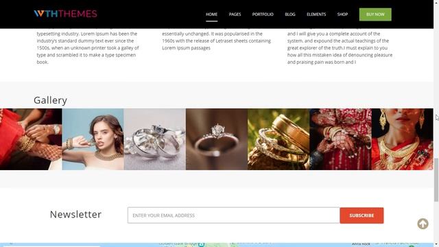 Jewelry WordPress Themes to make jewelry store Website смотреть онлайн