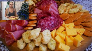 Красивая НАРЕЗКА КОЛБАСЫ и СЫРА на Праздничный Стол! Оформление и Подача на Стол!