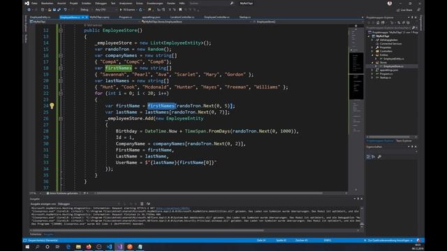 ASP .NET CORE 3.0 - Configuration und Datenbank смотреть онлайн