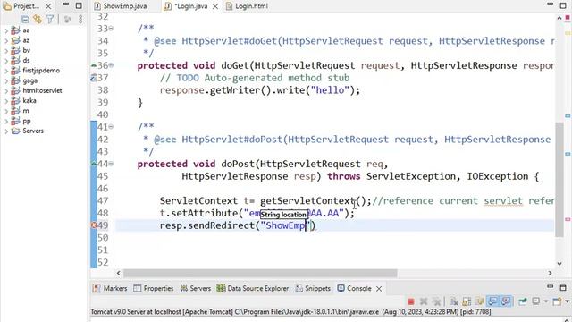 servlet context data transfer from one another servlet смотреть онлайн