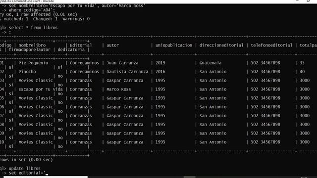 creacion de 5 tablas en MySQL con Base de Datos de Sakila смотреть онлайн