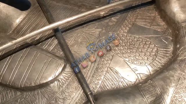 #Amazing Silver coffin التابوت الفضي المذهل للملك بسوسنس الأول 😯 смотреть онлайн