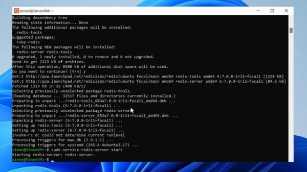 Install Redis on Windows 11