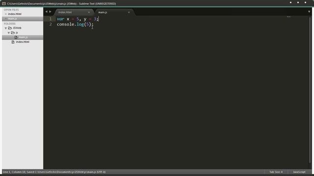Курс JavaScript - Основы JS Web Инструкции [Урок 3] смотреть онлайн