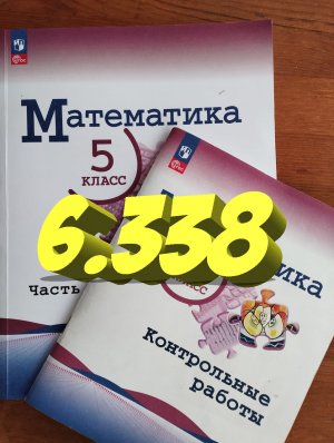 математика 5 класс номер 6.338