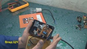 Регулятор мощности для приборов работающих от сети переменного тока 220В. Диммер на ВТА41-600