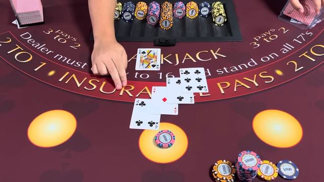 Blackjack | $175,000 Buy In | EPIC High Limit Blackjack Session! Risking It All To Stay In The Game смотреть онлайн