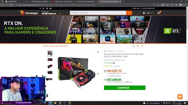 RTX 2060 ou GTX 1660 Super? Qual é a melhor para Jogos ou Mineração? смотреть онлайн