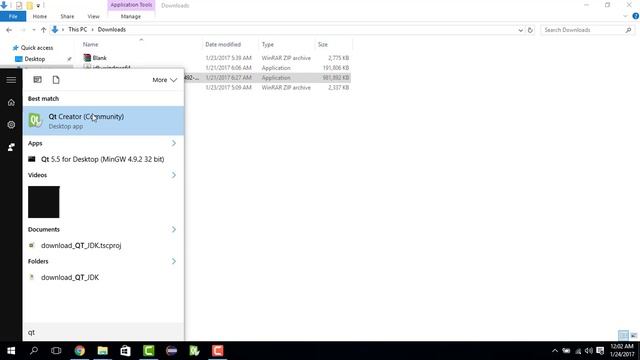 Installation instructions for JDK 1.8 and Qt Creator 5.5.0 - 32 bit (MinGW 4.9.2 compiler). смотреть онлайн