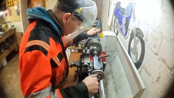 Изготовление детали на WM210V