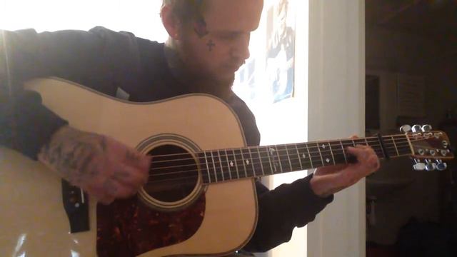 Tennessee waltz drop D guitar cover смотреть онлайн