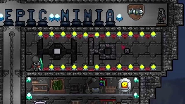 Terraria 1.2.4 DEATH STAR speedbuild (2,000 SUBSCRIBERS) смотреть онлайн