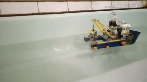лего lego корабли на воде
