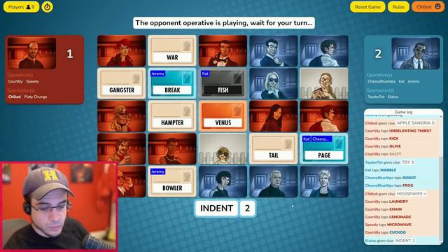 THE OLIVE GARDEN BAMBOOZLE! (Codenames w/ Friends) смотреть онлайн
