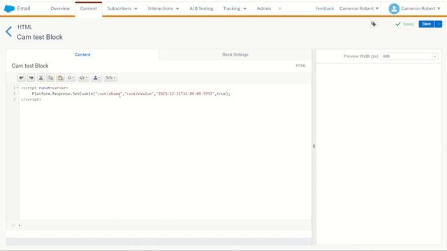 SSJS GetCookie and SetCookie Functions in Salesforce Marketing Cloud смотреть онлайн