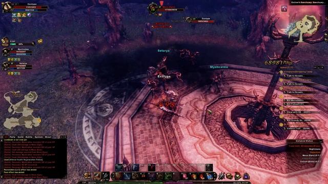 Archlord 2 - Ention's Sanctuary Dungeon (Nightmare) 20 lvl смотреть онлайн