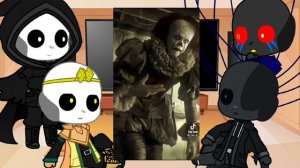 ✤Реакция сансов на Пеннивайза|•ГачаКлуб•|АУ|✤