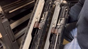 KonicaMinolta c224e замена податчика бумаги 1 и 2 лотков