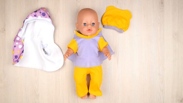 Жилет, штанишки, футболка и шапочка КуклаПупс для кукол Baby Born Zapf Creation смотреть онлайн