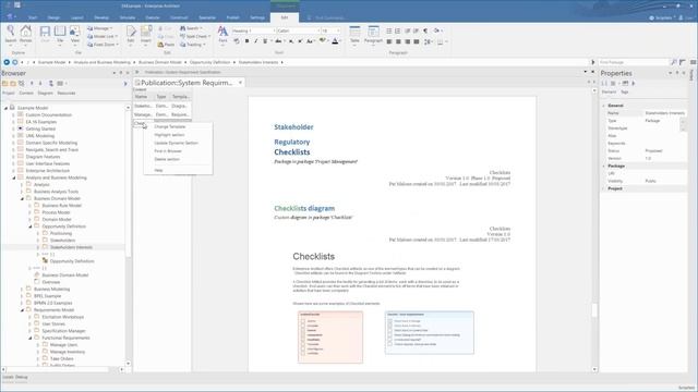 Creating Custom Documentation in Enterprise Architect 16 смотреть онлайн