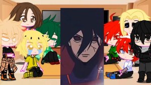 Реакция Моей геройской академии на Мадару Учиха как нового учителя в UA ||2 part||