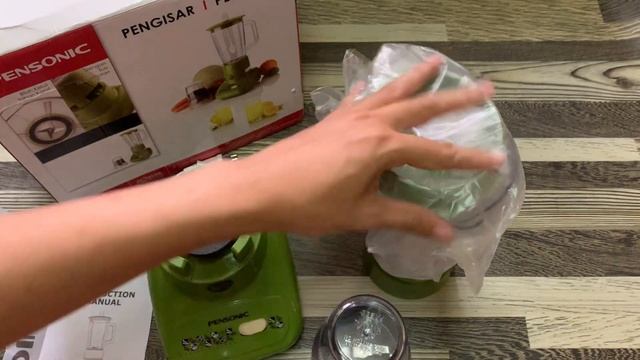 Unboxing ￼Pensonic Blender with Mill Attachment (250W) PB-3203 смотреть онлайн