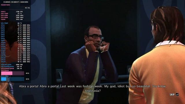 RX 6800 XT: Max Payne 3 Ultra Settings 4K 2160p смотреть онлайн